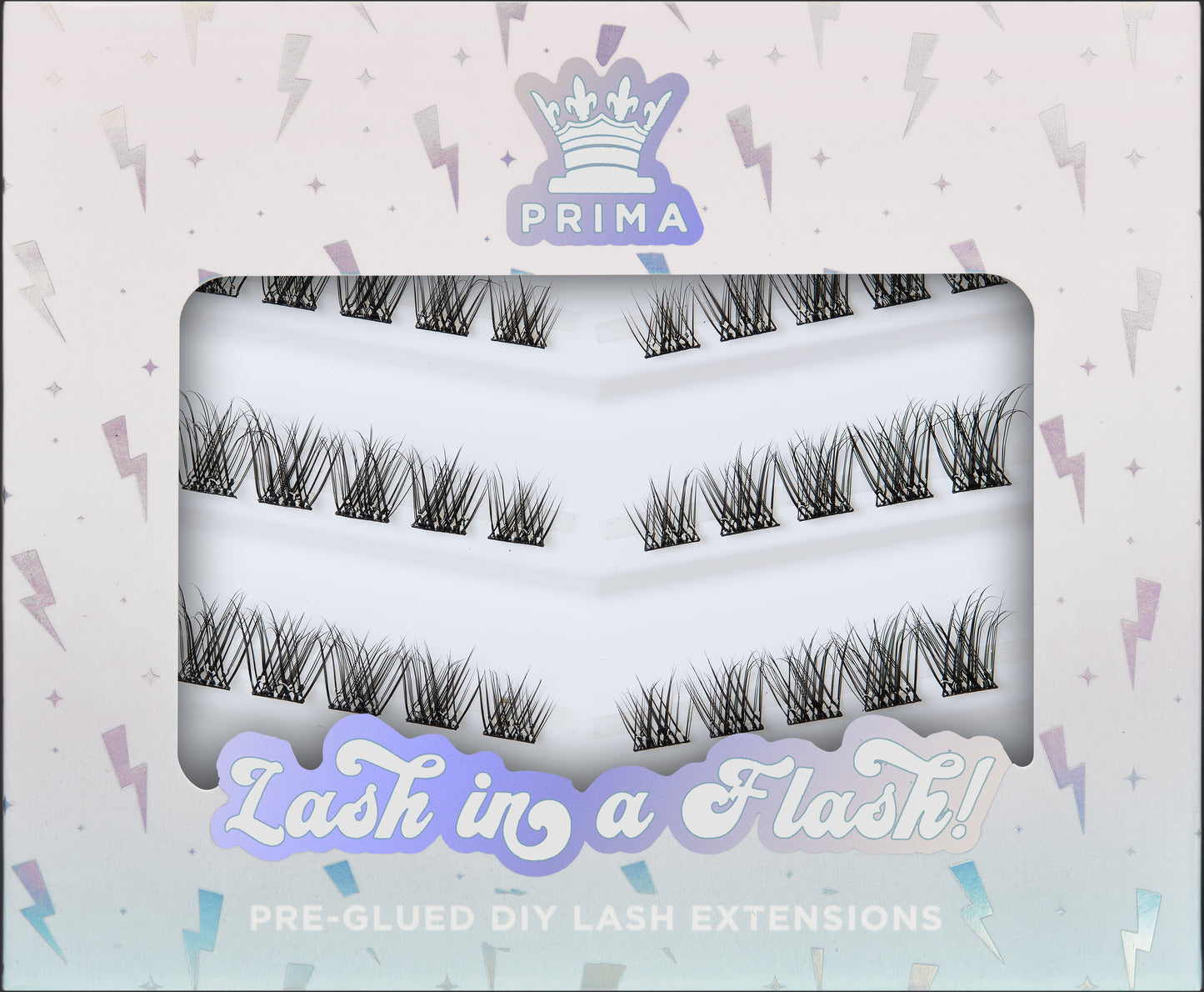 Winged Lash in a Flash! Pre-Glued DIY Lash Extensions - 2 Variants Wingwave & Whispers