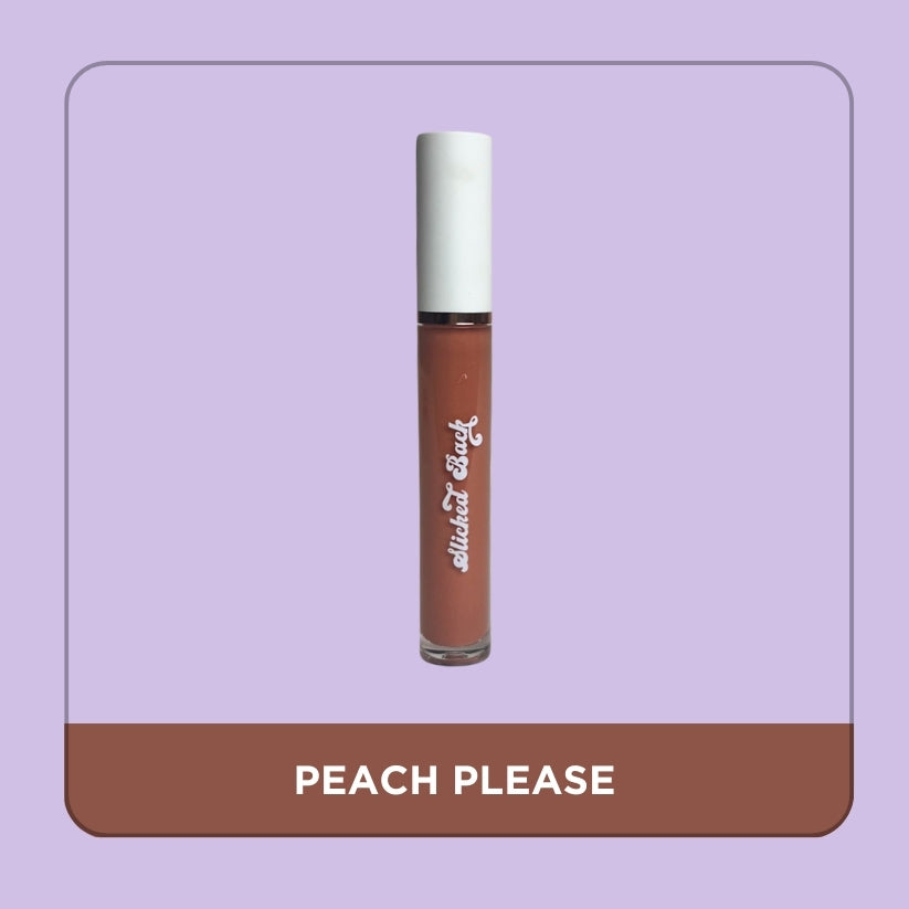 Slicked Back Lipgloss - Peach Please