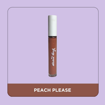 Slicked Back Lipgloss - Peach Please