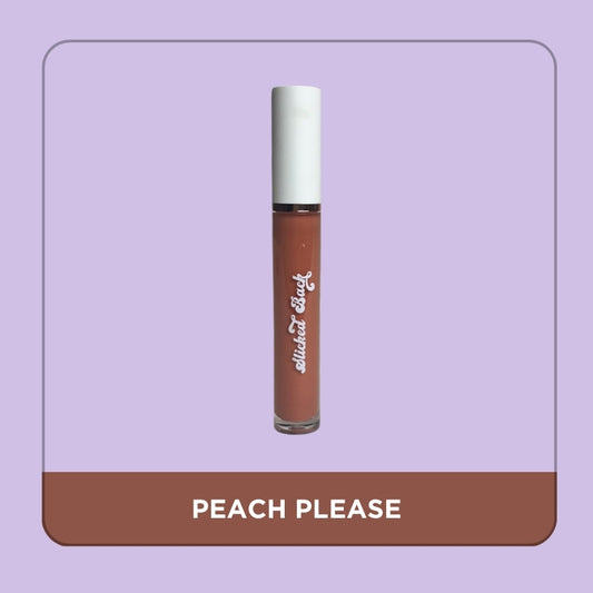 Slicked Back Lipgloss - Peach Please