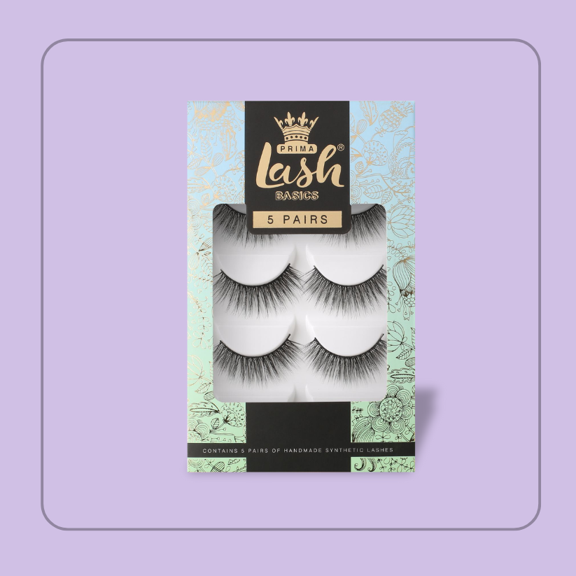 Basics 5 Pair Pack Vegan Lashes #Ivy