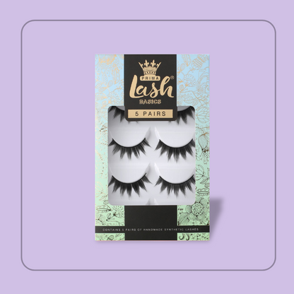 5 Pair Pack Vegan Lashes #Nyla