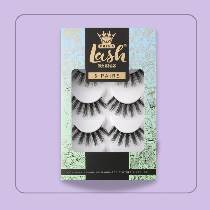 Basics 5 Pair Pack Vegan Lashes #Sophia