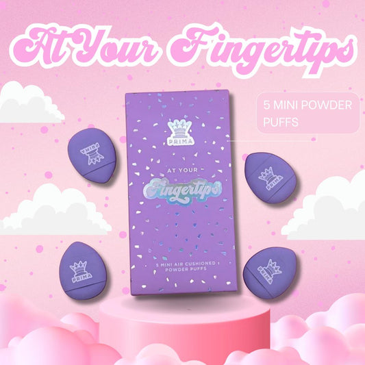 at your fingertips powder puffs