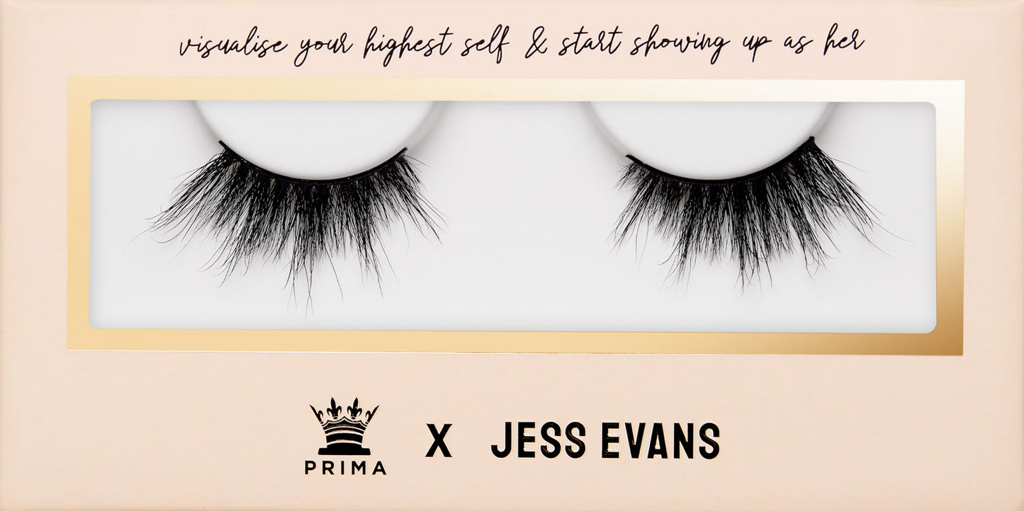 Jess Evans X  Prima Luxury Mink Lashes #Confidence 1/2 Lash