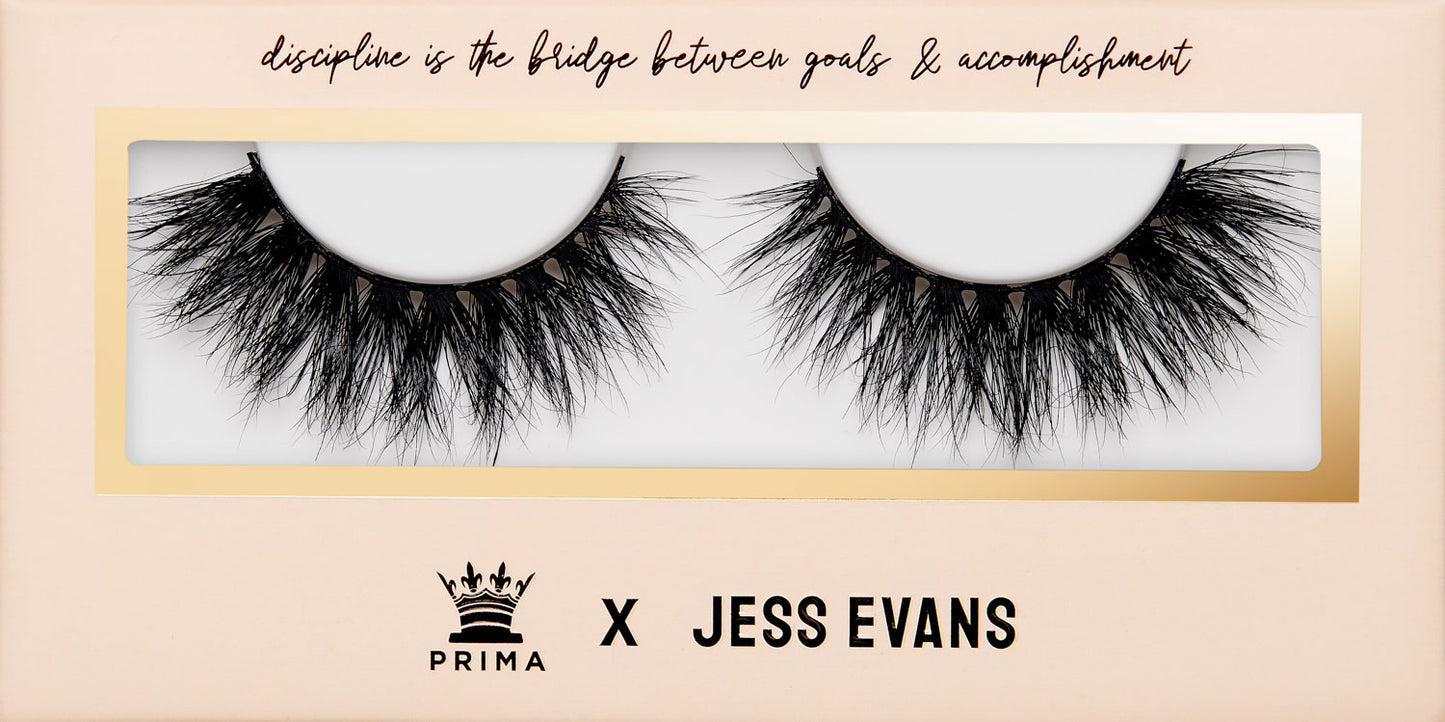 Jess Evans X  Prima Luxury Mink Lashes #Discipline