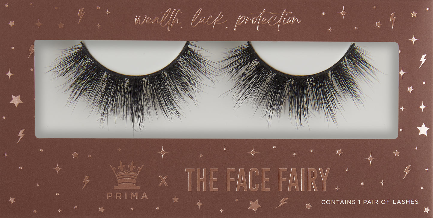 *NEW* FACE FAIRY X PRIMA Luxury Mink Lashes #OPAL