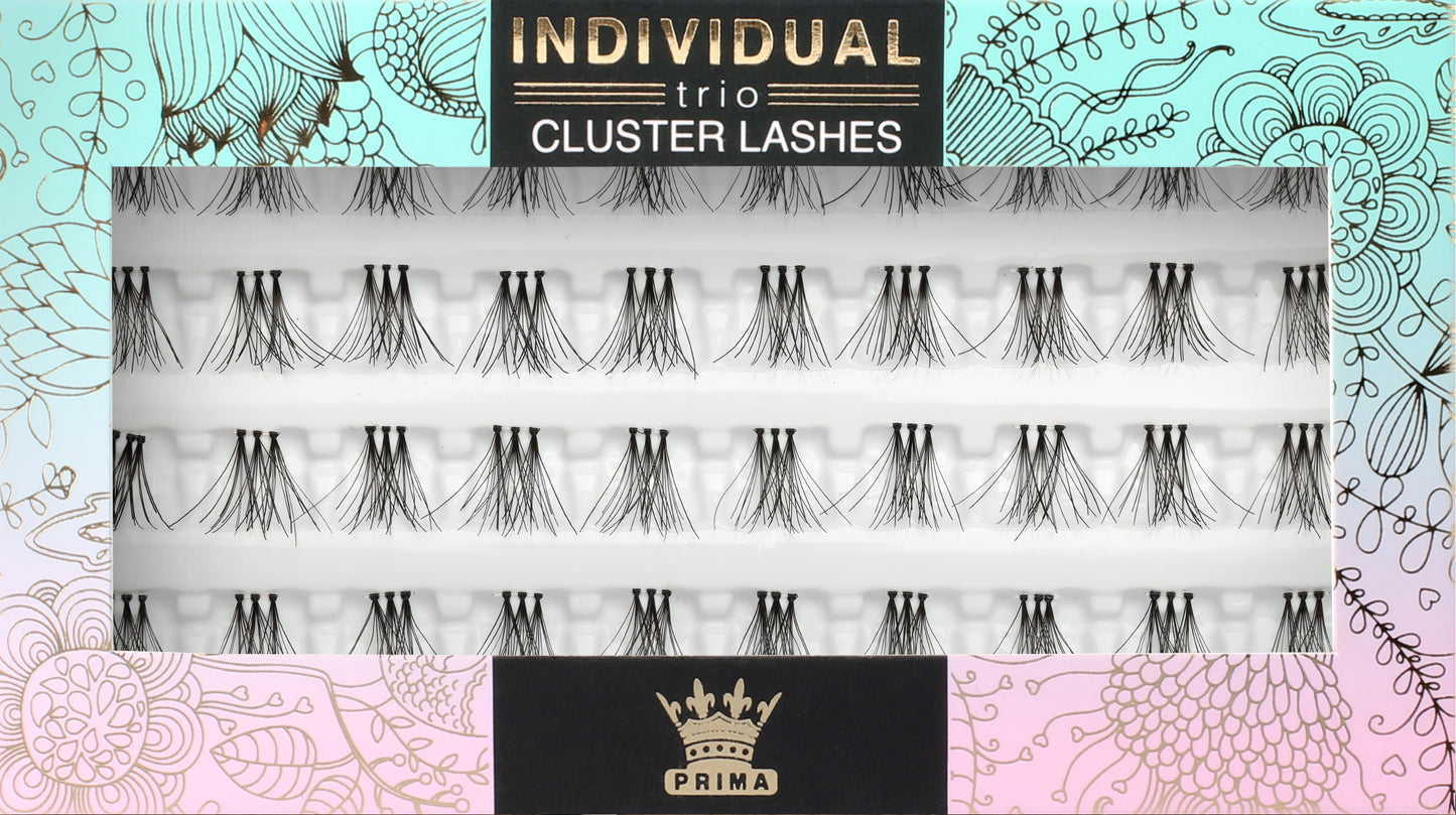 TRIO Natural Cluster lash extensions Short